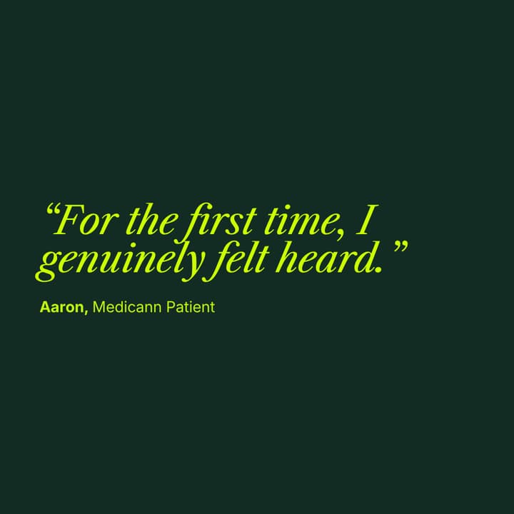 Medicann Patient Spotlight: Aaron Stephenson’s Journey with Medicinal Cannabis
