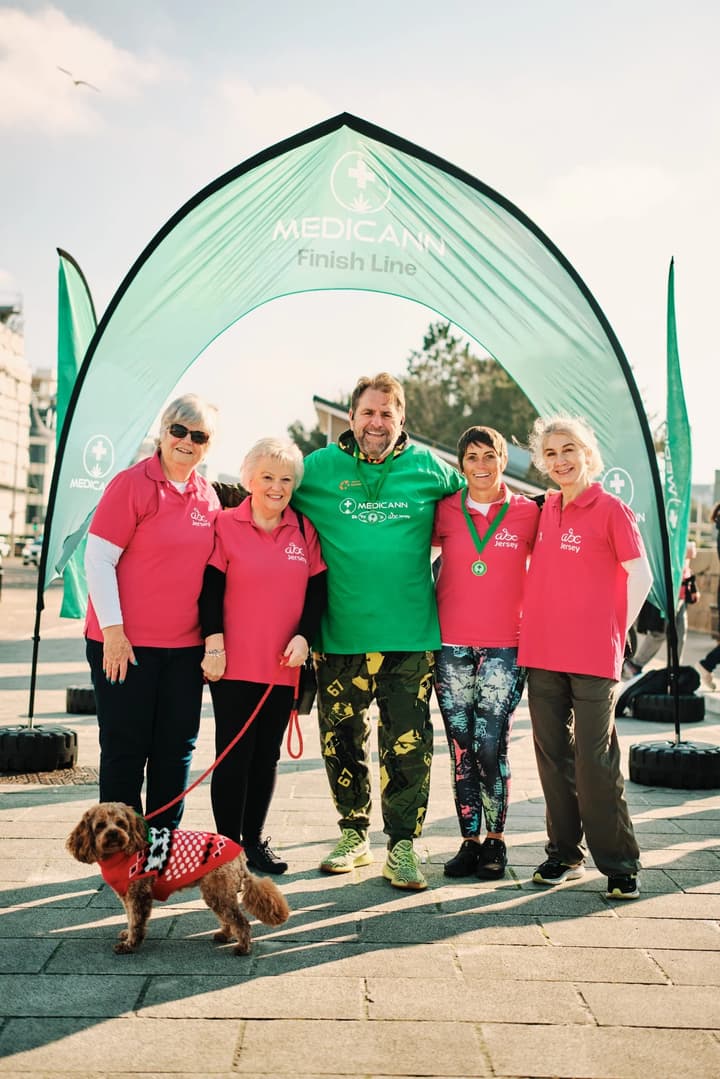 The ‘Medicann 5k Your Way’ raises £5000 for ABC Jersey as Islanders come together for World Cancer Day.