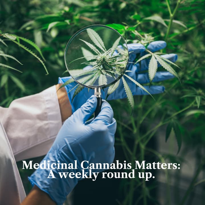 Medicinal Cannabis Matters: Friday Roundup - 26 June 2026