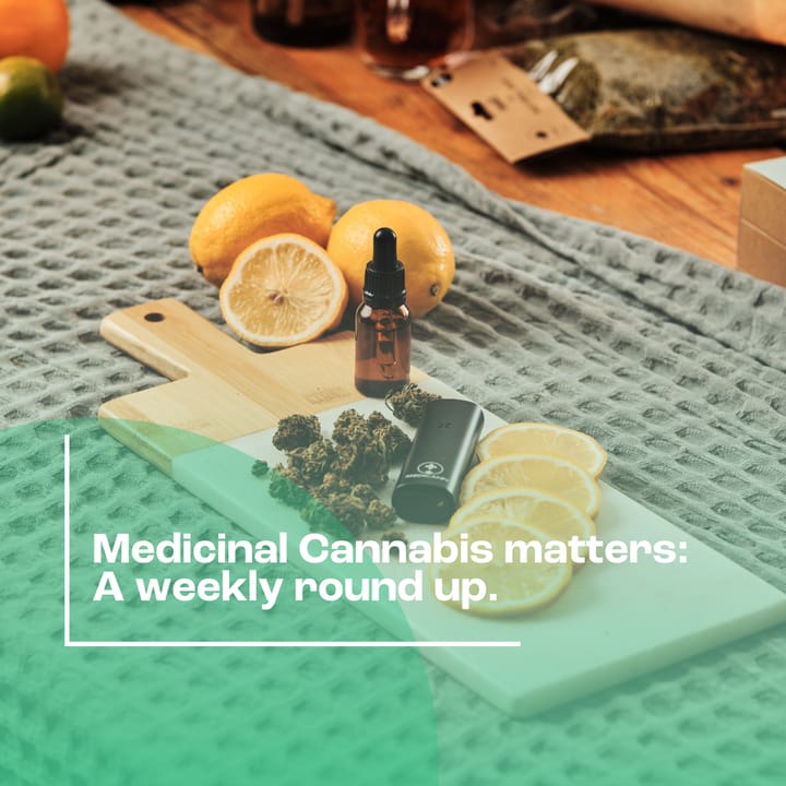 Medicinal Cannabis Matters: Friday Roundup - 3 October 2025