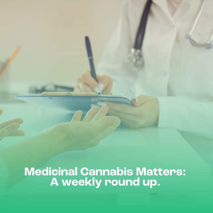 Medicinal Cannabis Matters: Friday Roundup - 14 November 2025