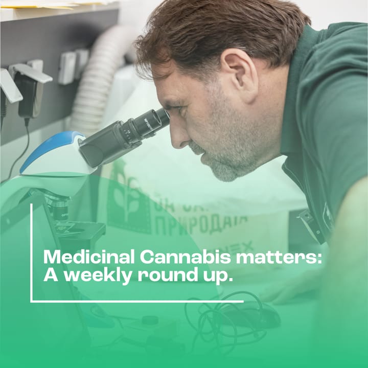 Medicinal Cannabis Matters | Friday roundup 11th July 2025