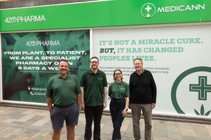 Independence comes to the Isle of Man as Medicann IOM & 420 PHARMA Open their Doors.