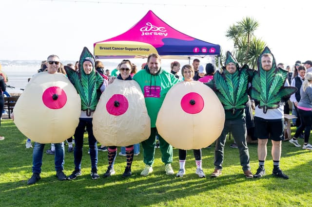 200 Fundraisers, Giant Breasts and Cannabis Leaves: The Medicann 5k Your Way Raises over  £7,000 for ABC Jersey.