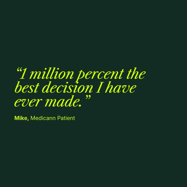 Medicann Patient Spotlight: Mike Eyres' Journey with Medicinal Cannabis